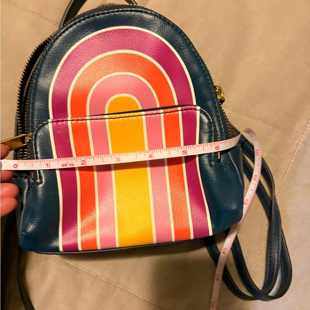 Fossil rainbow mini Backpack - Picture 7 of 7